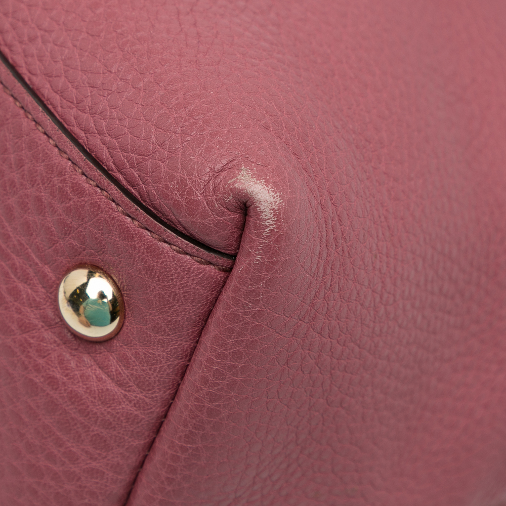 Pre-Loved Gucci Small Soho Working Satchel - Picture 11 of 12